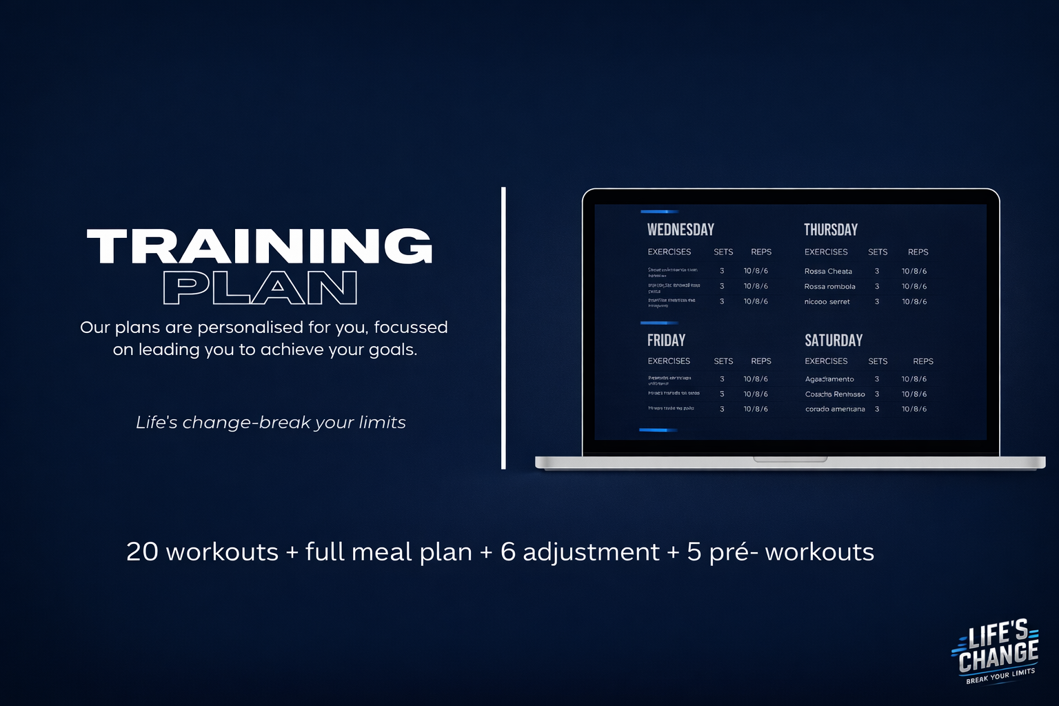 Training Plans📋💪🏾 online sessions💻🏋🏽‍♀️  personal sessions🎯